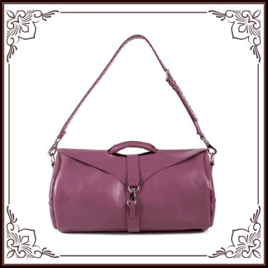 Deri Kol Çantası - Fuşya